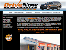 Tablet Screenshot of drivenowautomotive.com
